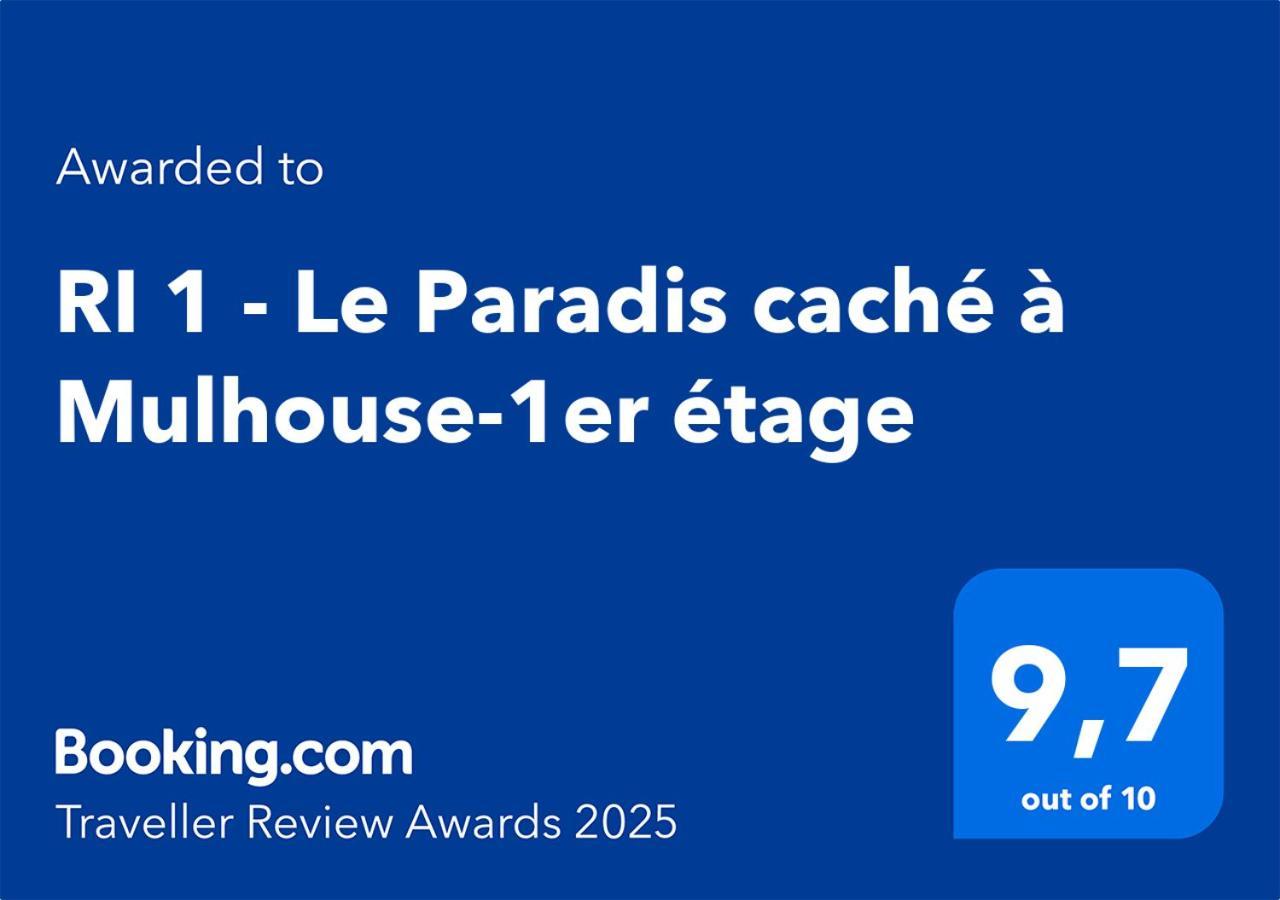 Ri 1 - F3 Le Paradis Cache A Mulhouse-1 A 5 Personnes Bagian luar foto